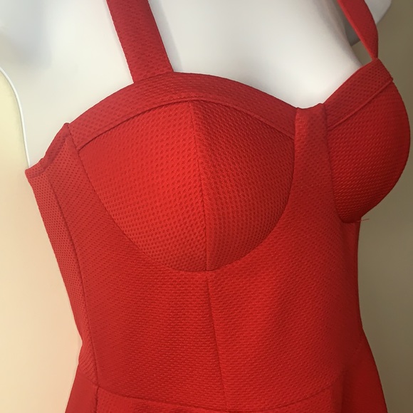 Red Hot Material Girl Dress Size Small - Picture 3 of 5